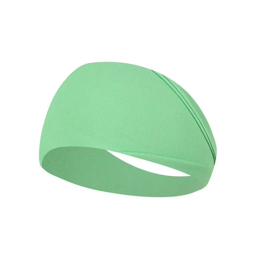 Wholesale Yoga Sweatband Elastic Cotton Headband for Men and Women Solid Color Perfect for Sports Running Fitness and Workout