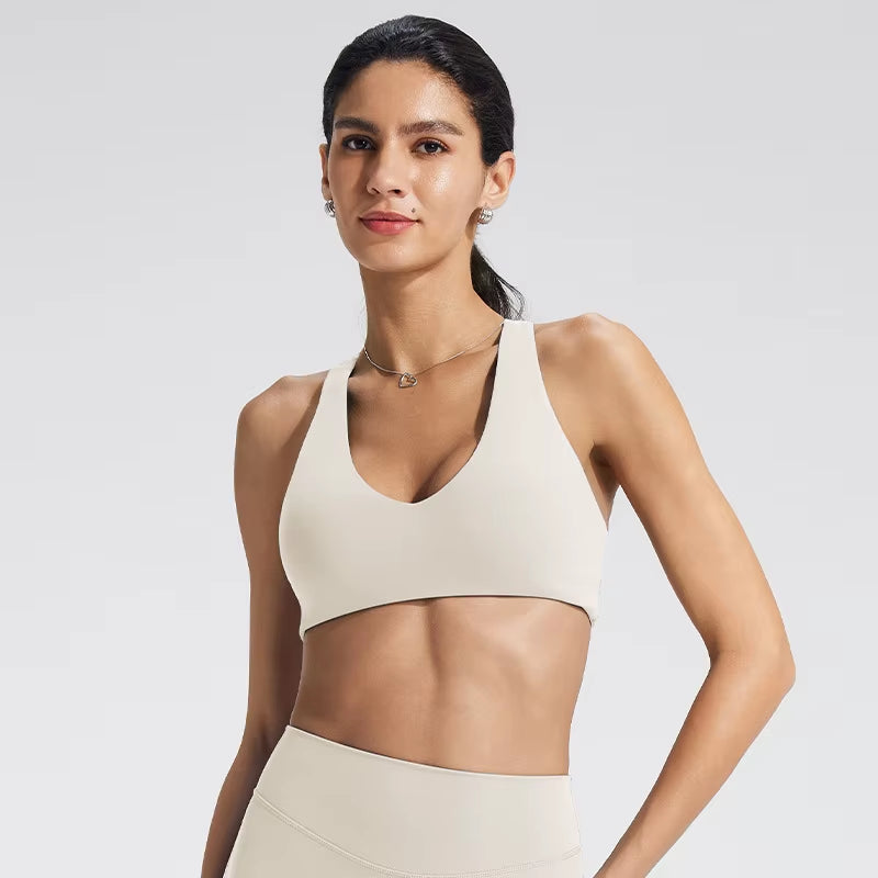 Roregal High Quality Running Sports Bras Yoga Tank Top Fitness Bra Sports Women Raceback Sport Bra for Girls