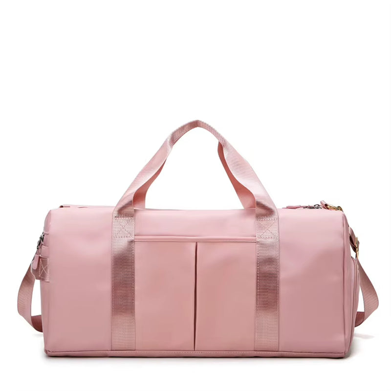 Fashionable Nylon Foldable & Expandable Dry Wet Waterproof Duffel Gym Bag for Yoga Weekend Travel & Shoulder Luggage