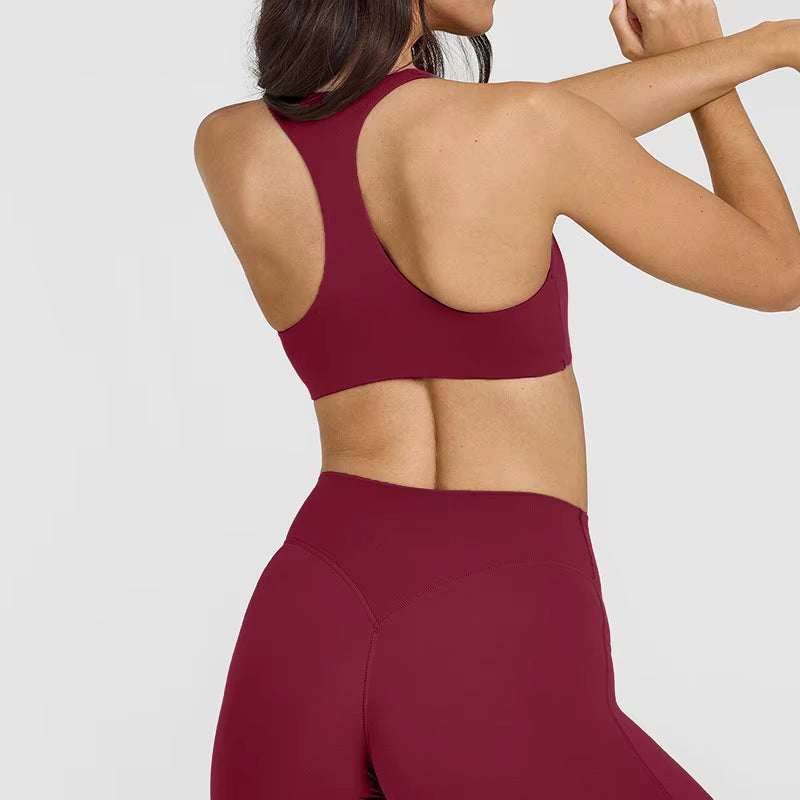 Roregal High Quality Running Sports Bras Yoga Tank Top Fitness Bra Sports Women Raceback Sport Bra for Girls