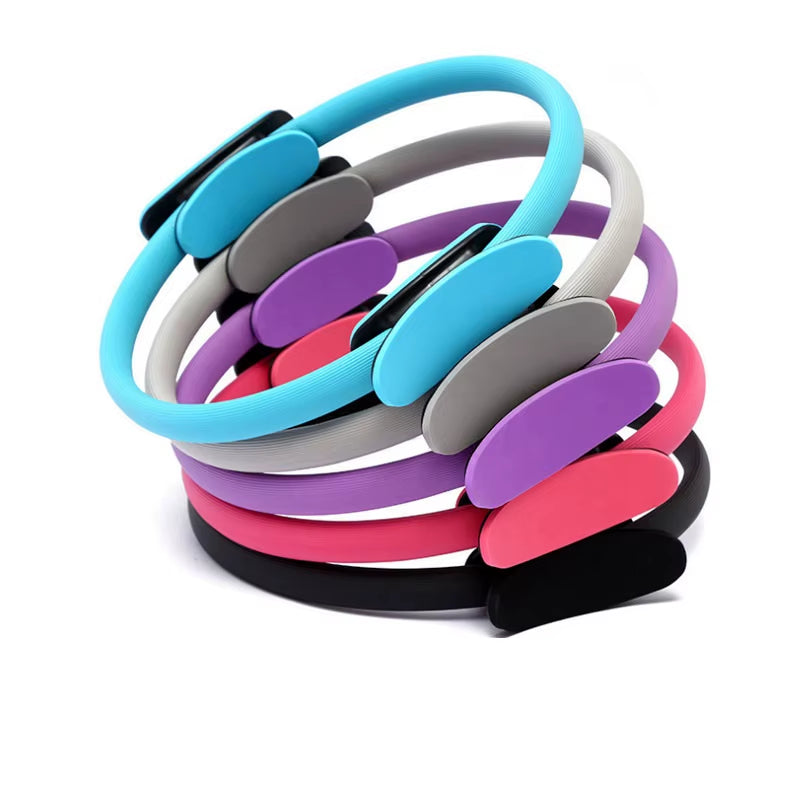 Home Gym High Elastic Force Fitness Exercise Custom Logo Magic Circle Toning Strength Core Trainer Thigh Yoga Pilates Ring