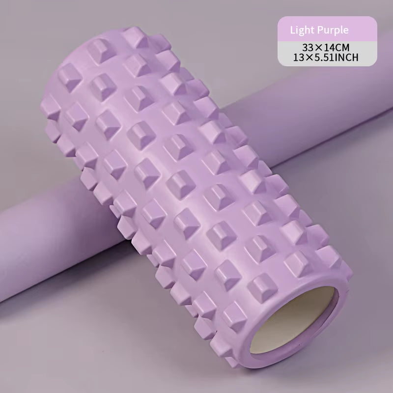 Conveniently Sized 33CM 13Inch Relieve Tension Yoga Back Roller Massager Sport Strong Load Bearing Capacity Custom Foam Roller
