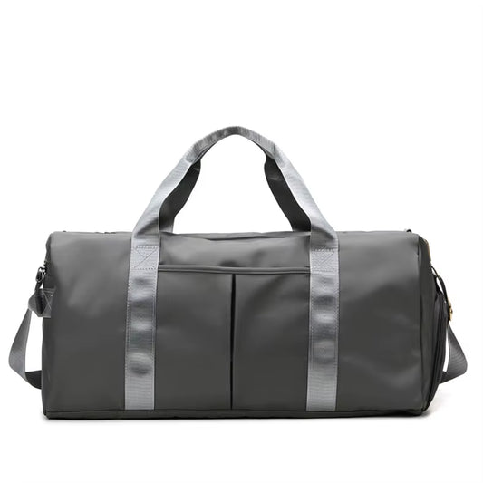 Fashionable Nylon Foldable & Expandable Dry Wet Waterproof Duffel Gym Bag for Yoga Weekend Travel & Shoulder Luggage