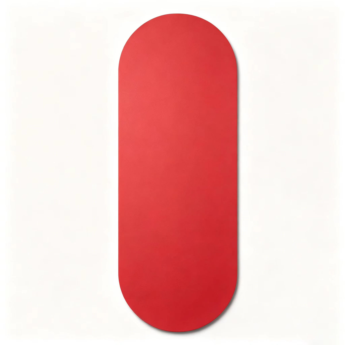 Oval PU 5Mm Thick Yoga Mat Non-Slip Sweat-Wicking Wear-Resistant Silent Premium Luxury Eco-Friendly