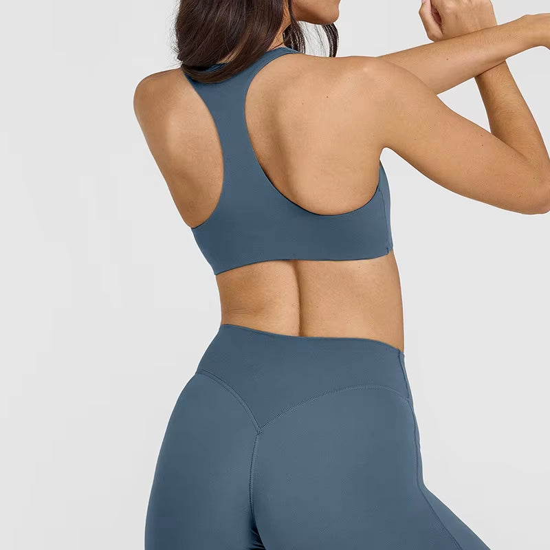 Roregal High Quality Running Sports Bras Yoga Tank Top Fitness Bra Sports Women Raceback Sport Bra for Girls